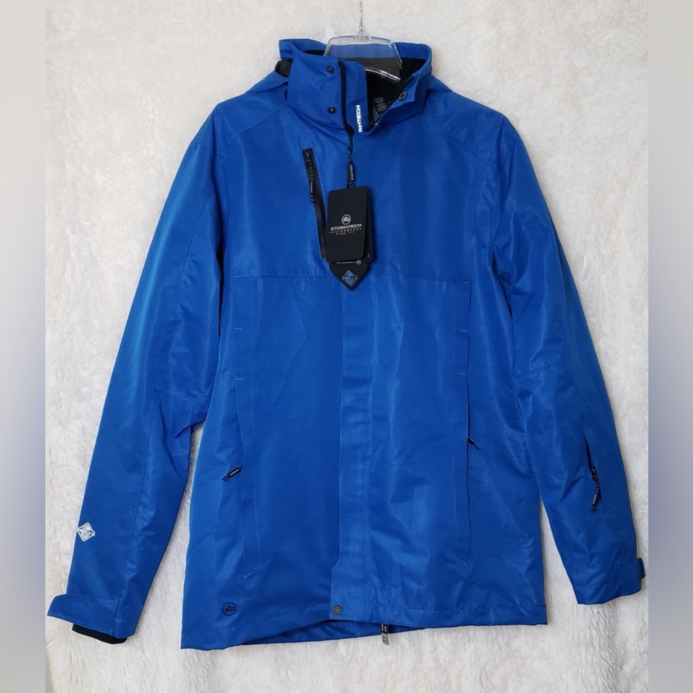 Stormtech Men’s Performance Lightweight Jacket PLJ-1 Marine Blue Size Large NWT